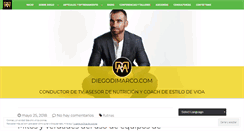 Desktop Screenshot of diegodimarco.com